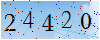 驗證碼為24420
