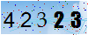 驗證碼為42323