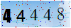 驗證碼為44448