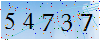 驗證碼為54737