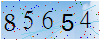 驗證碼為85654