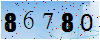 驗證碼為86780