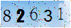 驗證碼為82631