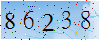 驗證碼為86238