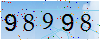 驗證碼為98998